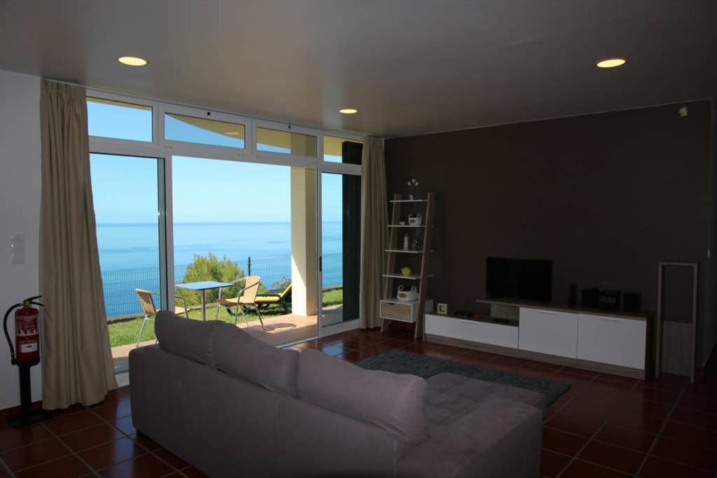 Appartamento Apartamento MAR AZUL Calheta  Esterno foto