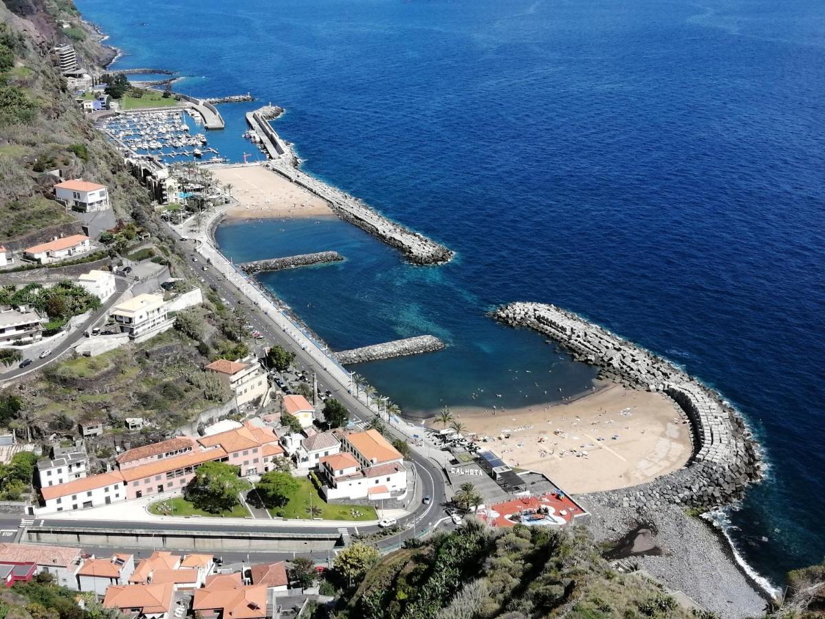 Appartamento Apartamento MAR AZUL Calheta  Esterno foto